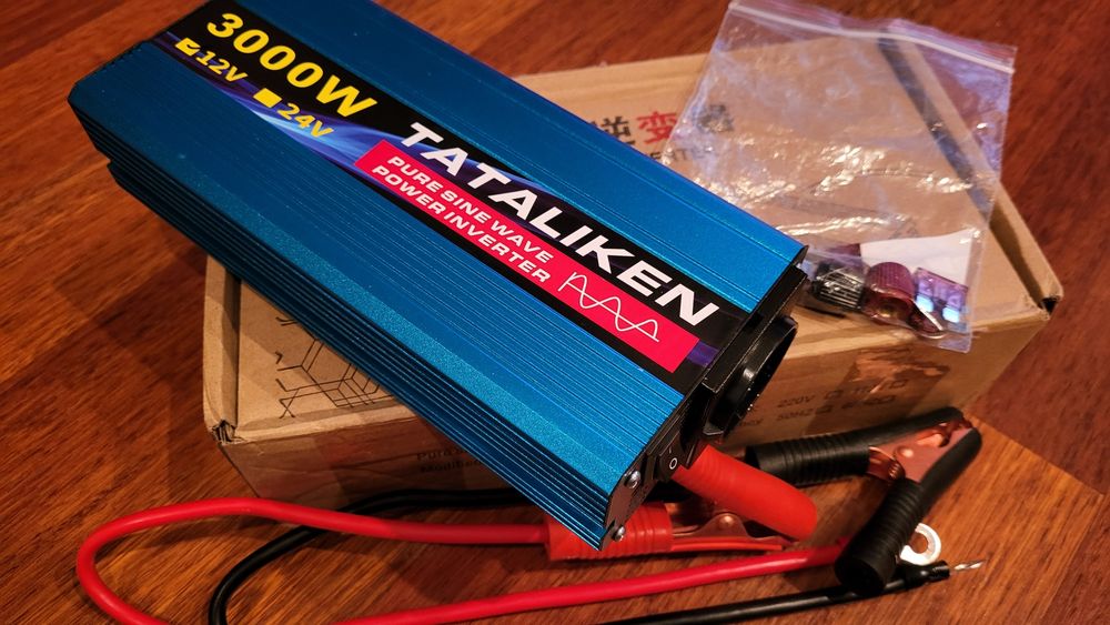 Інвертор TATALIKEN 3000/1200 W 12V на 220V инвертор
