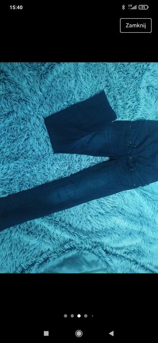 Spodnie ciążowe H&M mama 36