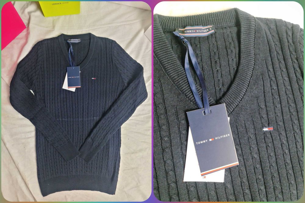 Sweter damski Ralph Lauren w serek Th premium