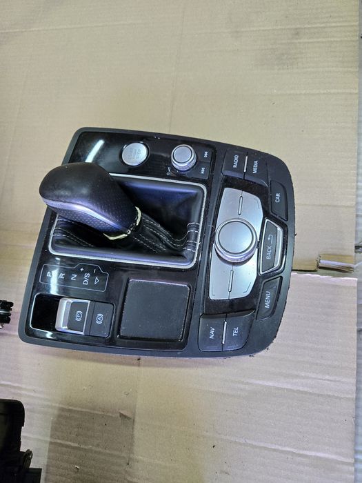 Nawigacja mib 2 wyswietlacz usb aux panel komplet audi a6 c7 lift