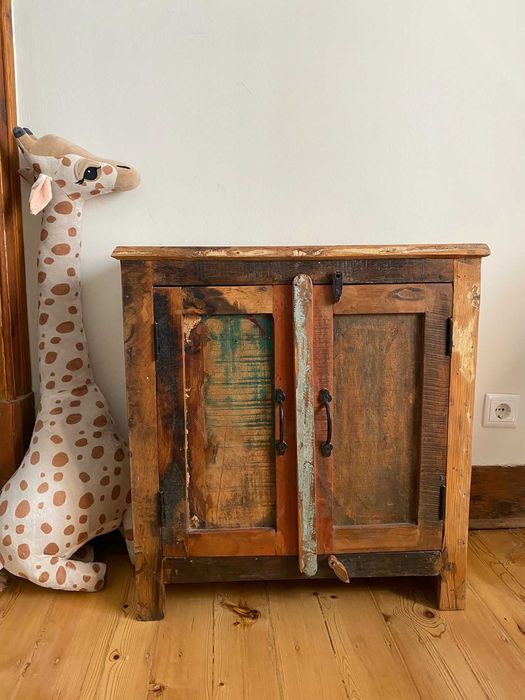 Movel Vintage madeira maciça