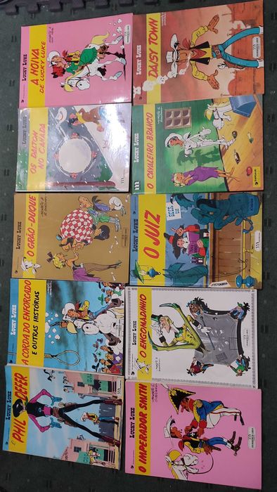 Lote Livros Lucky Luke
