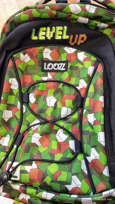 Plecak szkolny Loozz z wzorem Minecraft