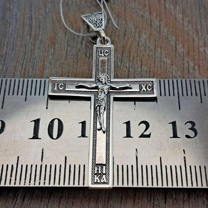 Серебряный крест Срібний хрестик Срібло 925 подвеска кулон підвіс