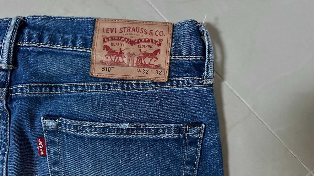 Levis 510 32/30 Spodnie Piękne Slim