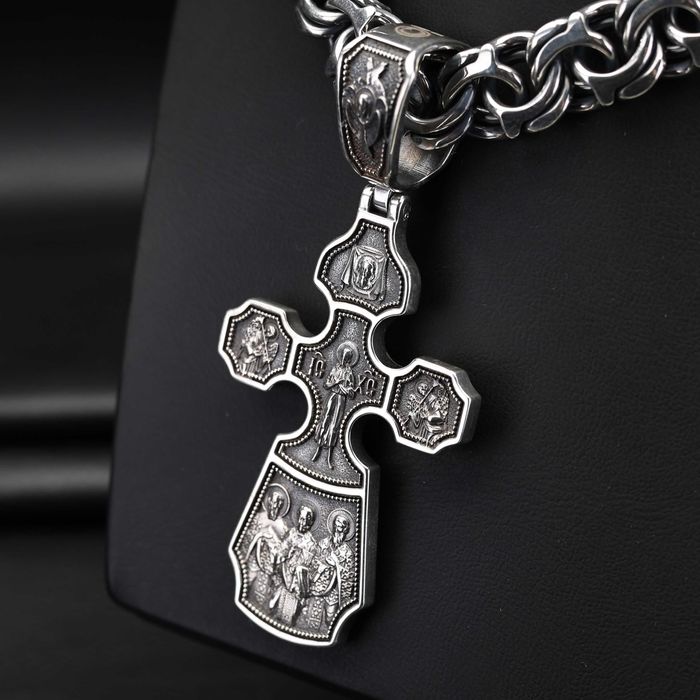 Масивний срібний хрестик 26.4 грама (артикул 04)