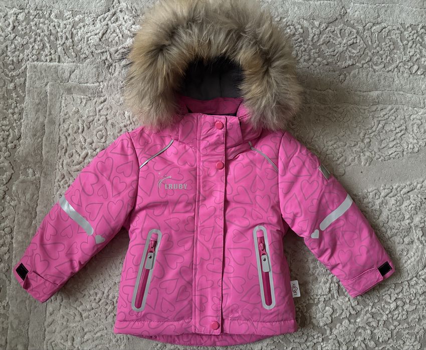 Зимовий мембранний термо комбінезон на дівчинку 80-104 jie.reimo