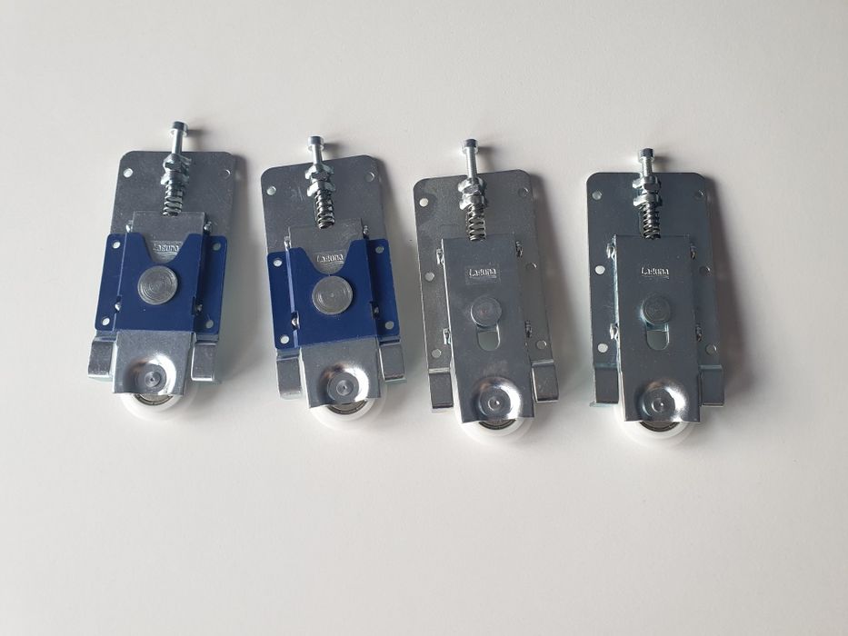 LAGUNA szafa przesuwna zestaw samodomykacze oraz wózki do drzwi szafy