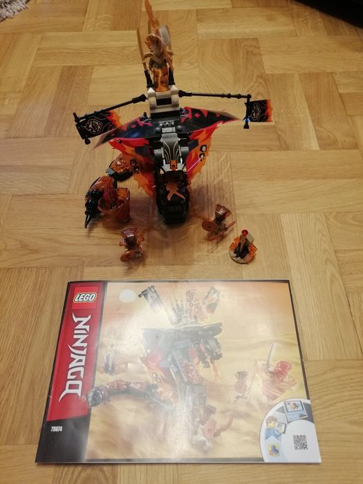 Zestaw LEGO Ninjago Ognisty Kieł nr 70674