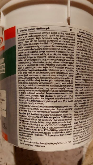 Sopro 673. Grunt płytki na płytki