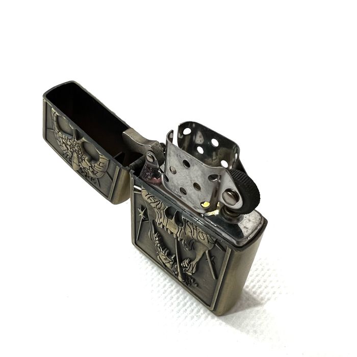 Бензинова запальничка Earts + бензин набор форма Zippo