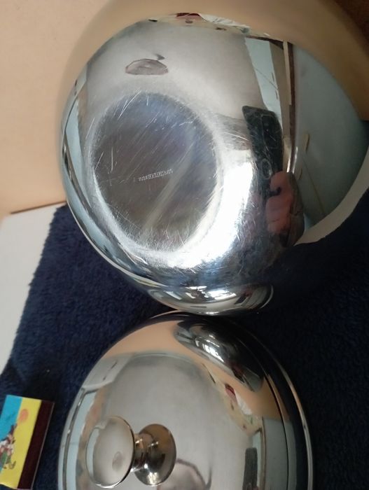 Сахарница. Нержавейка.