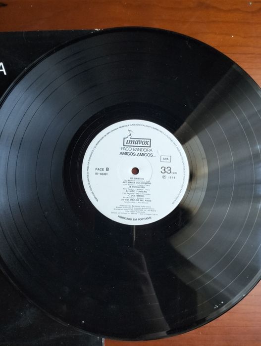 Disco de vinil LP Paco Bandeira - Amigos, Amigos