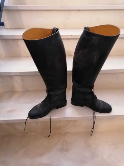 Laced Riding Boots, Size 40, in Good Condition64752416016001121