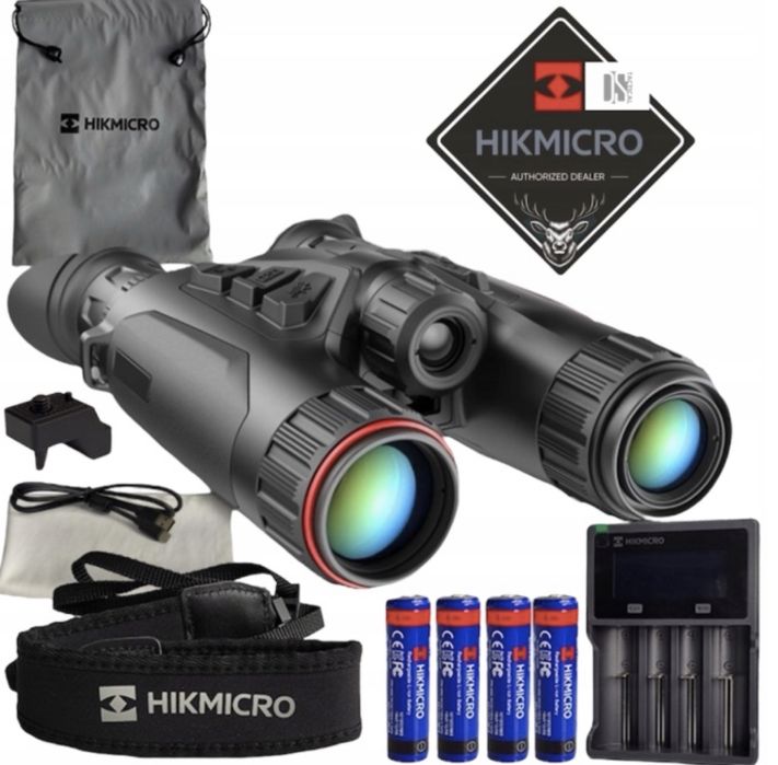 Lornetka termowizyjna termowizor HIKMICRO Habrok 4K HE25L LRF 850 /940