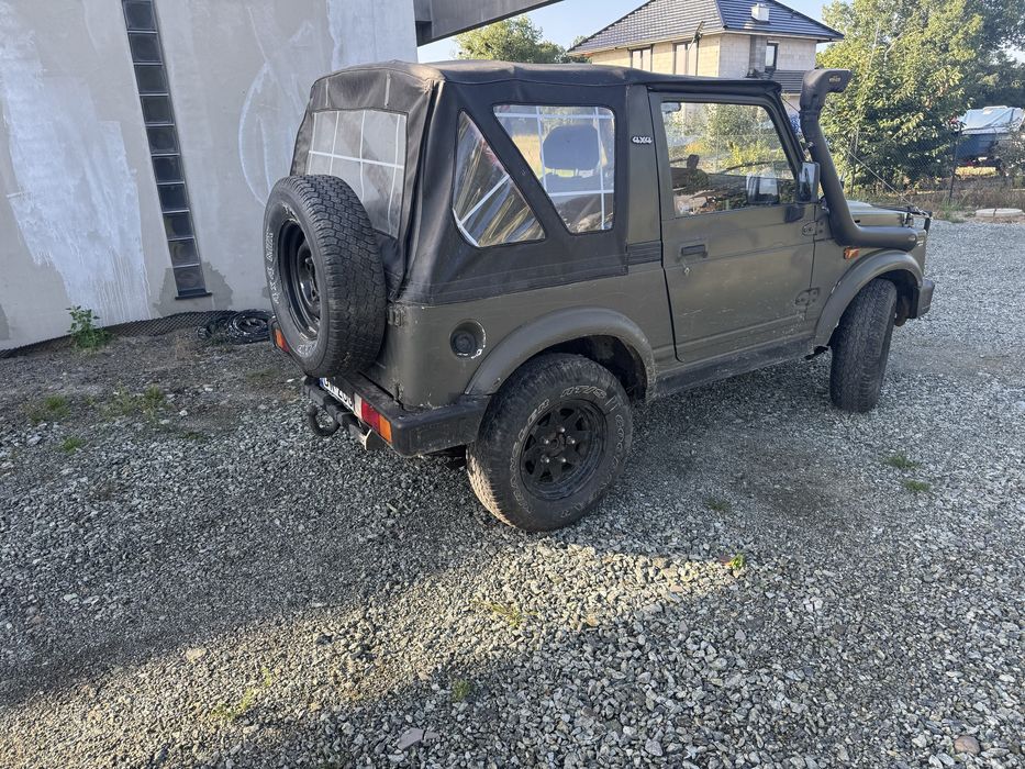 Suzuki Samurai 1.3 LPG 1988r cabrio 4x4 hak