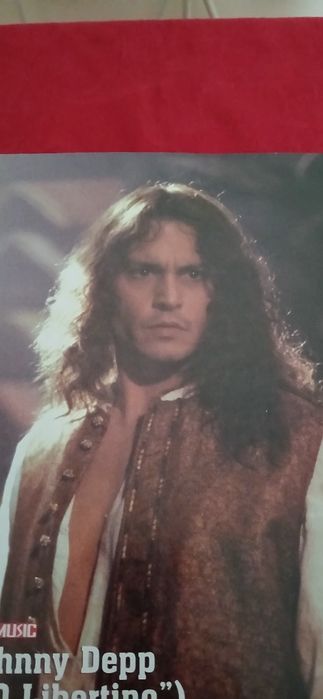 Poster Johnny Depp/Fingertips