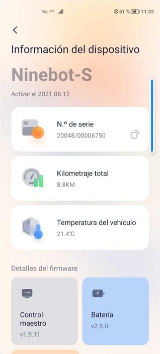 Segway Ninebot S / miniPRO - Apenas 8km Reais! (Como Novo)