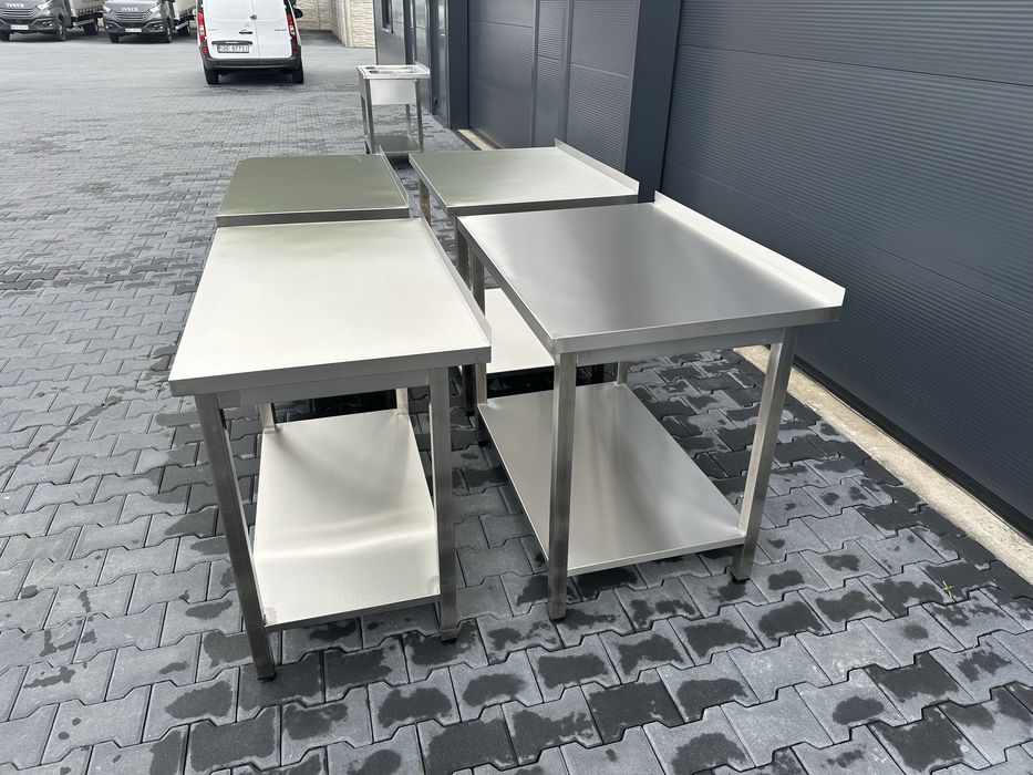 Stół nierdzewny 100 cm Stół gastronomiczny