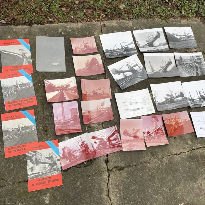 Famak ładowarka zwałowarka zemak zdjęcia plany instrukcja prl