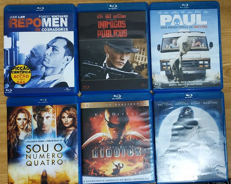 Vários Filmes em Formato Blu-ray L2 [BLU-RAY DISC] 10€