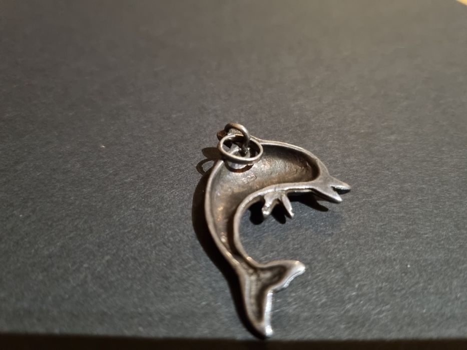 Wisiorek zawieszka delfin srebro 925