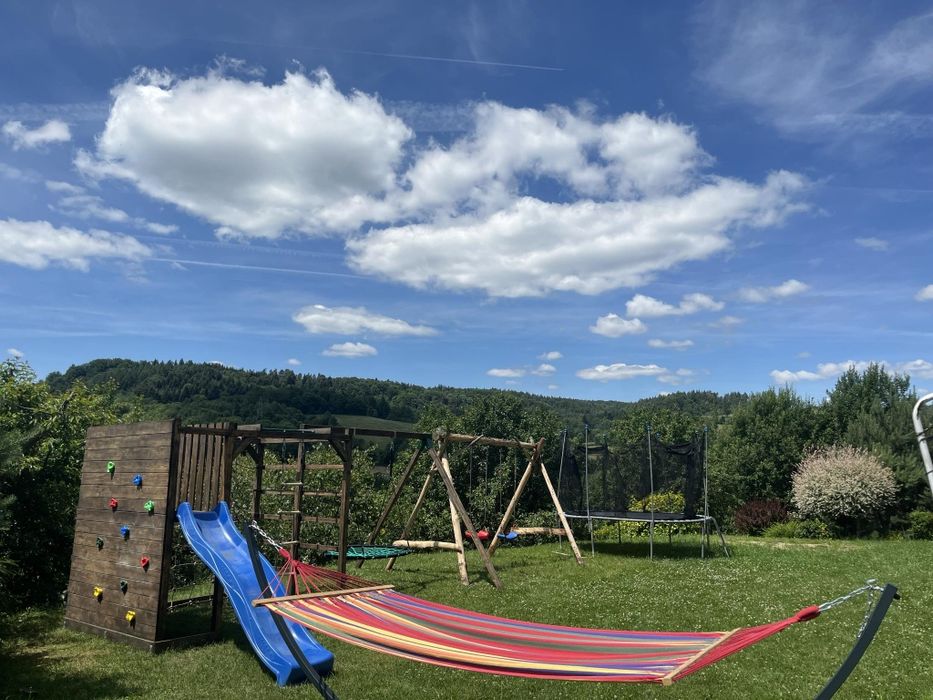 Domki , Bieszczady,Polanczyk , Solina, jezioro solinskie. Basen