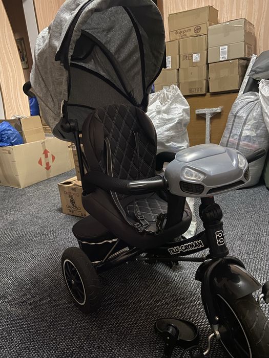 Дитячий велосипед з батьківською ручкою