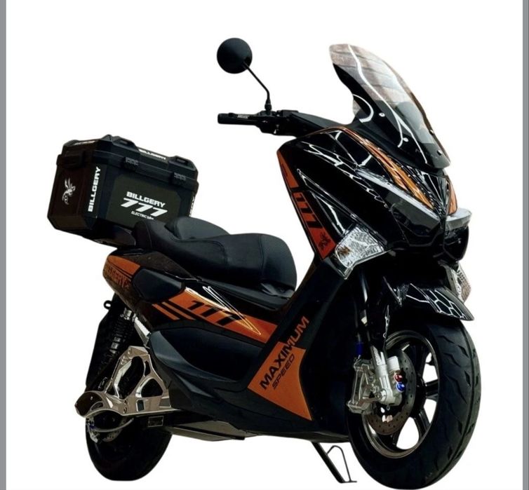 ДОСТАВКА -50%! Електричний мопед Billgery, двигун 2000W