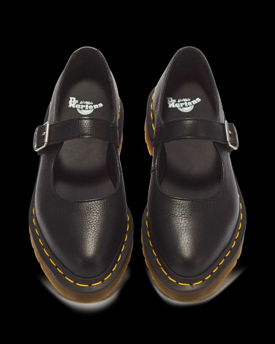 Dr. Martens Elphie Virginia Mary Jane baleriny skórzane czarne rozmiar 36