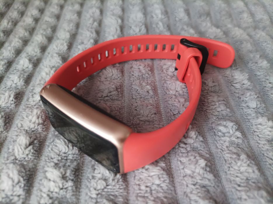 pomarańczowy pasek Huawei Mi band 7
