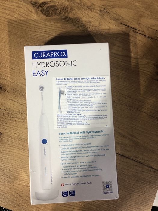 Escova de dentes eletrica Curaprox Hidrosonic Easy