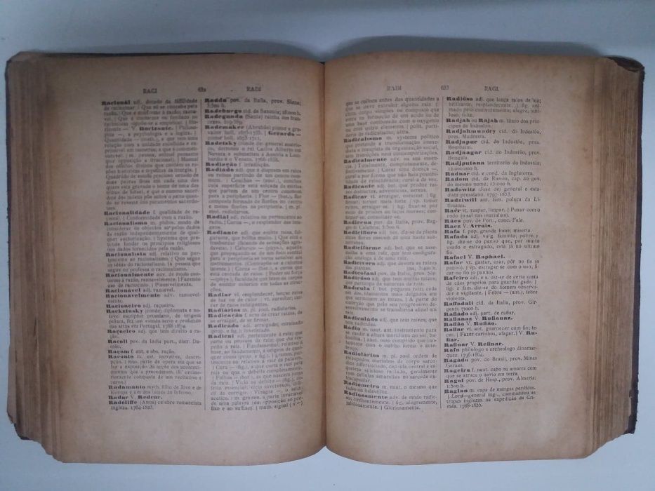 Novo Diccionario Universal Portuguez (vol.II) - de 1891