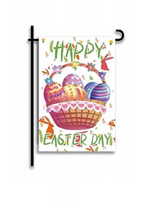 Flaga Dekoracja Wielkanocna Do Ogrodu Koszyczek