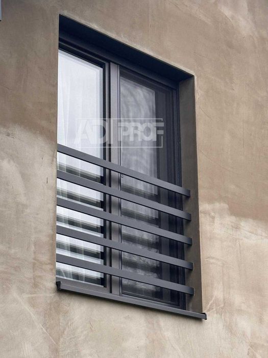Balkony francuskie Aluminiowe Balustrady  Aluminium