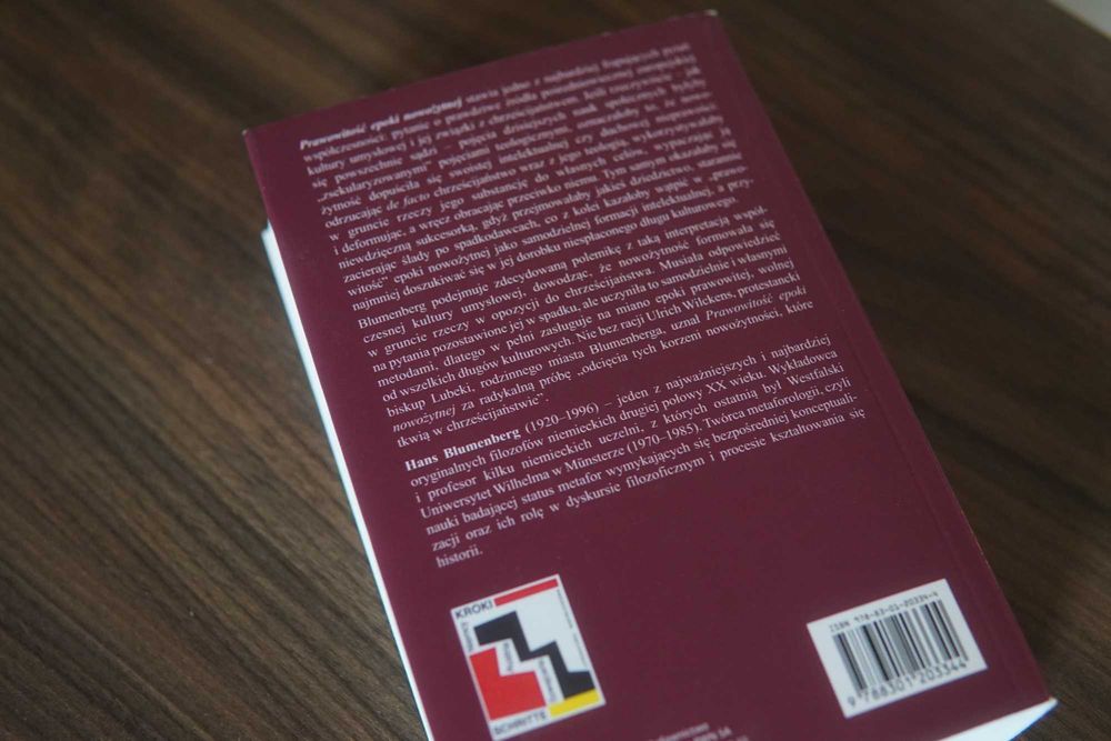 Prawowitość epoki nowożytnej - Hans Blumenberg