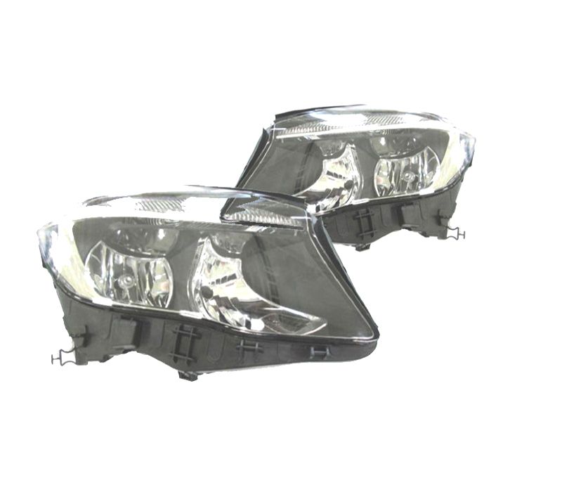 FARÓIS MERCEDES X156 13-16 PRETO