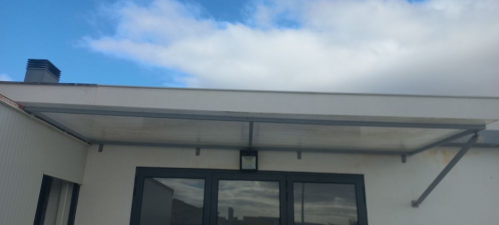 Telheiro em galvanizado