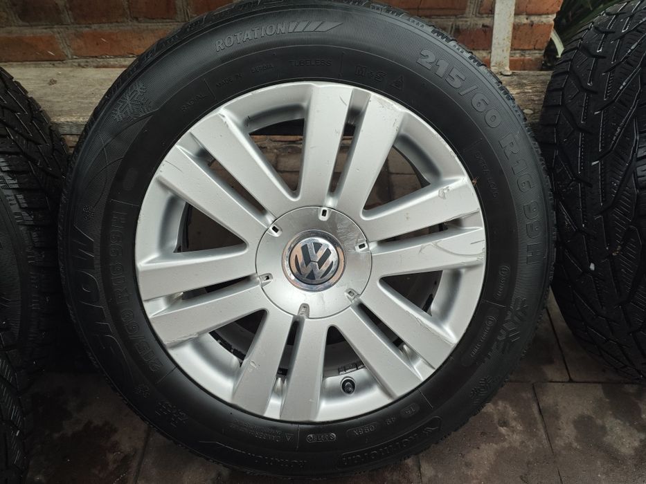 Диски з резиною 215/60 R16 5*112 VAG