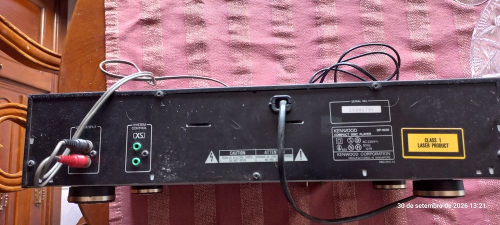 Leitor de dvds KENWOOD