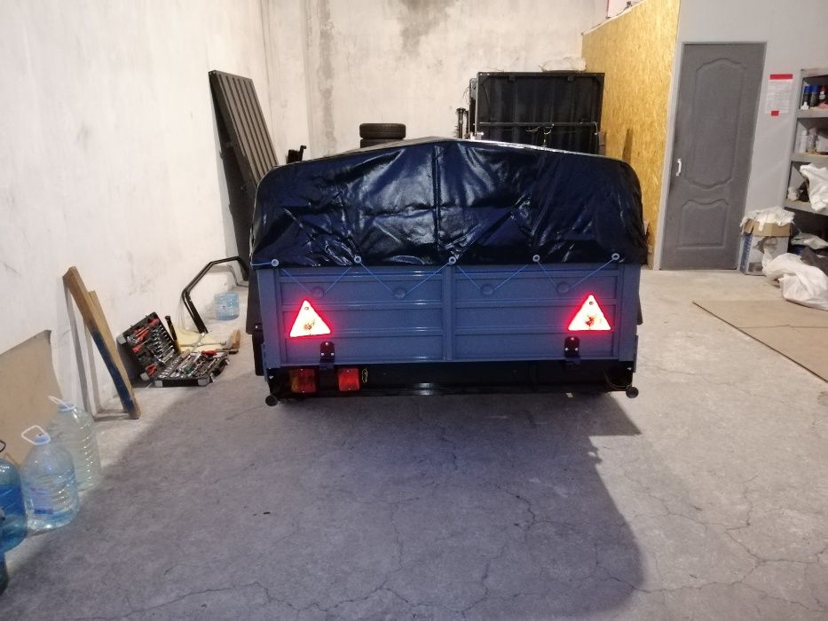 Усиленный Заводской Прицеп завода КРАЗ . 2200*1300 Крд 122