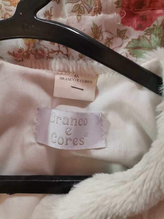 Bolero em pêlo branco