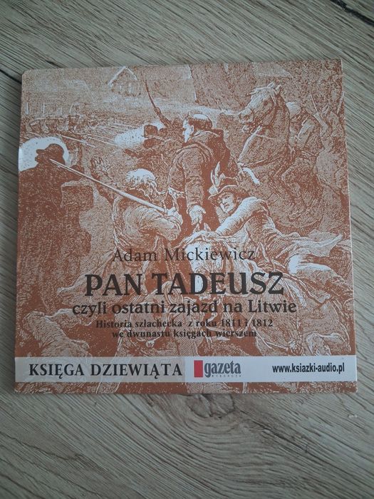 Płyta CD Adam Mickiewicz Pan Tadeusz księga 9