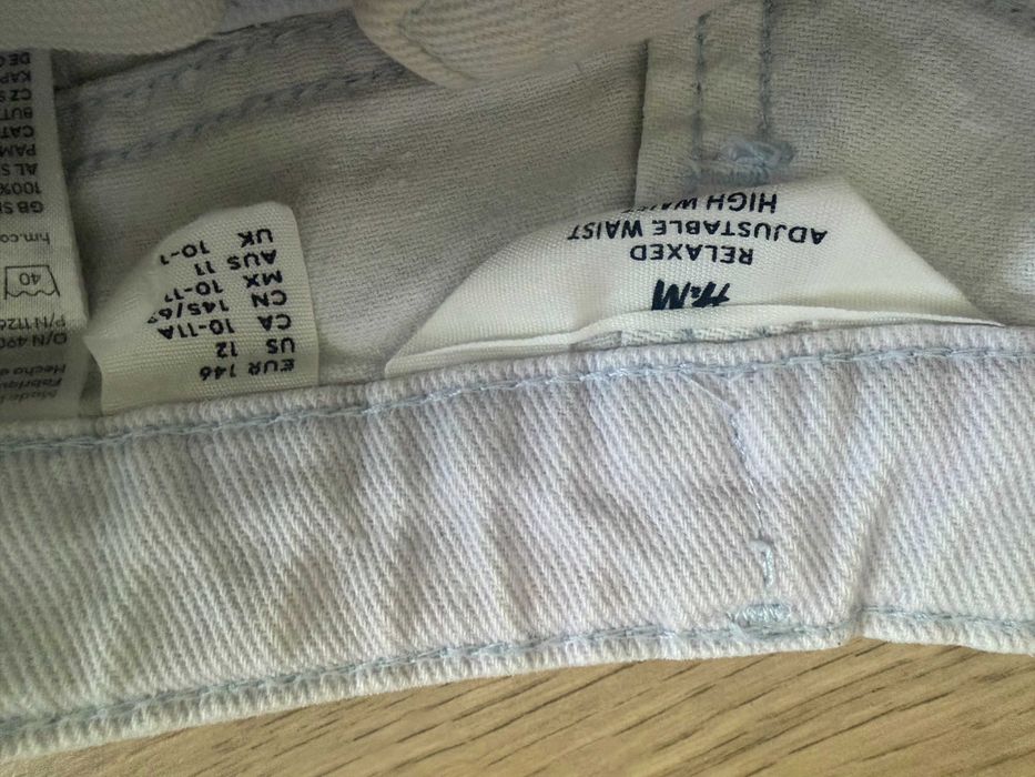 Spodenki dziewczęce H&M rozm. 146