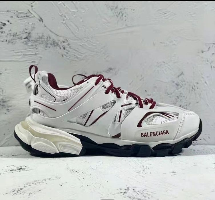 Кросівки Balenciaga track led/ баленсиага трак лед/ лед траки/ runner/ 3XL/ ранери/ офф вайт/ off white brb/ be right back/ lanvin carb