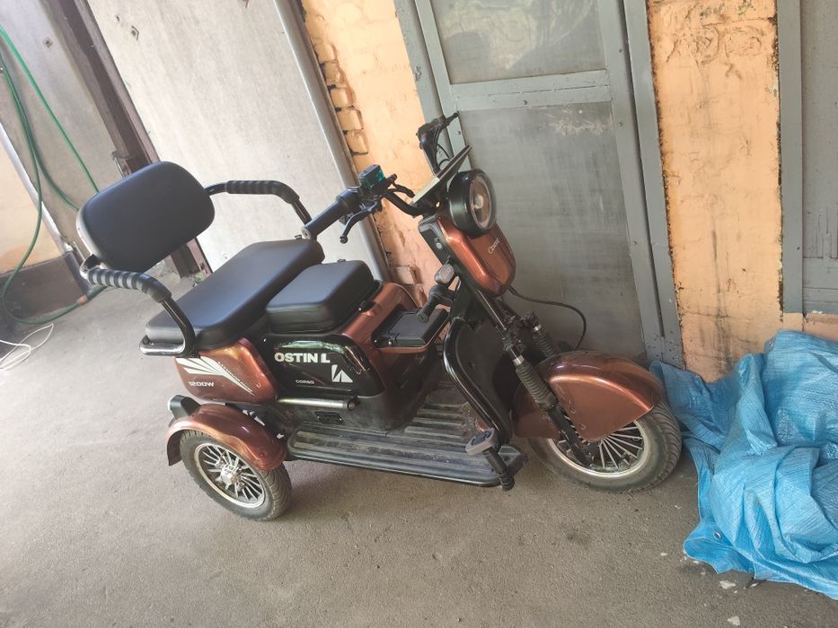 Електричний трицикл 1200 v