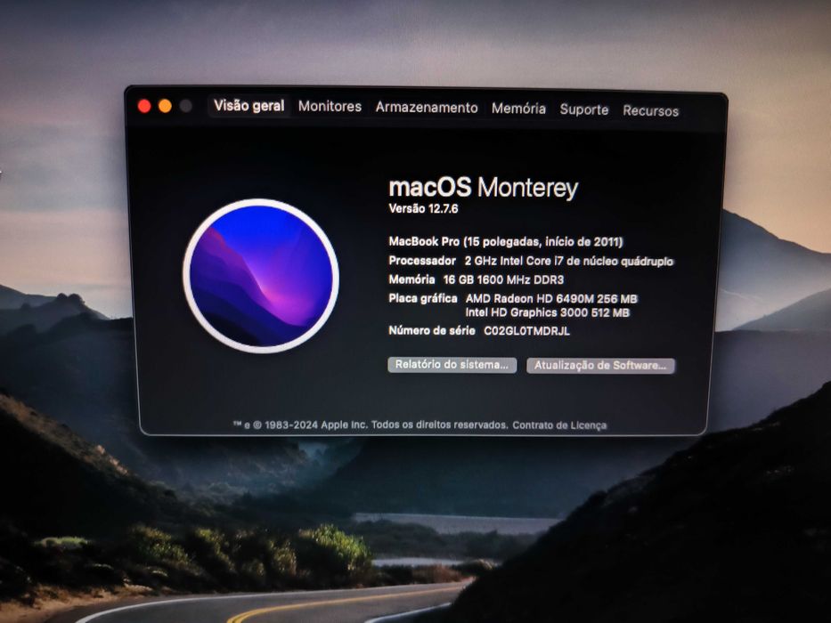 Apple Macbook Pro - Mod. A1286 - i7