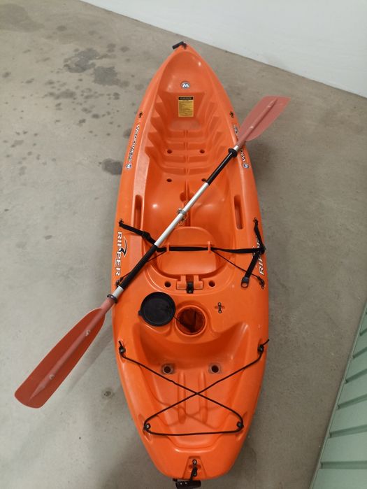 Kayak Wilderness Systems Ripper 1 Lugar + Pagaia – Excelente Estado