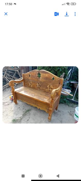 Ławki drewniane na zamówienie