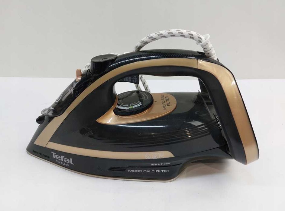 Żelazko Parowe 3000W Stopa Durilium AirGlide Tefal Puregliss 8064